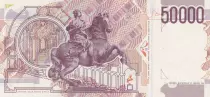Italy 50000 Lire G.L. Bernini - 1992 - Serial GB - aUNC - P.116c