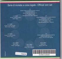 Italy BU Euro Set - 1 cent to 2 euros + 2 commemorative euros - 2011