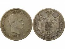 Italy Napoleon I - 5 Silver Lire - 1812 M Milan