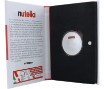Italy Nutella - Red version - 5 Euros Silver Colour ITALY 2021 - Italian Excellence