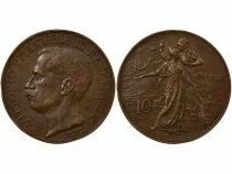 Italy Vittorio Emanuele III - 10 Centesimi - 1911 R Rome