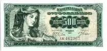 Iugoslavia 100 Dinara  - Farm Woman - 1963