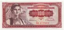 Iugoslavia 100 Dinara - 1955 - Replacement - P.69