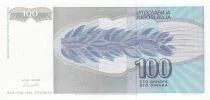 Iugoslavia 100 Dinara - 1992 - Replacement - P.112