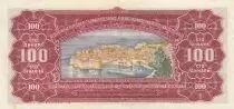 Iugoslavia 100 Dinara 1965 - Jeune femme, Dubrovnik
