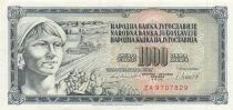 Iugoslavia 1000 Dinara - 1981 - Replacement - P.92d