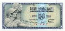 Iugoslavia 50 Dinara - 1978 - Replacement - P.89a