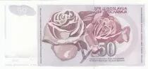 Iugoslavia 50 Dinara - schoolboy - 1990