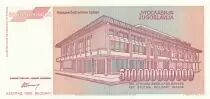 Iugoslavia 500 Milliards of Dinara - J. Zmaj Poet - 1993