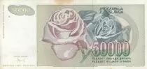 Iugoslavia 50000 dinara - Children and Fower- 1992