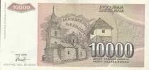 Iugoslavia 50000 dinara - Petar II - Prince of Mont&eacute;n&eacute;gro - 1993