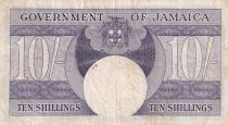 Jamaica 10 Shillings George V - 1960 - Serial 62D