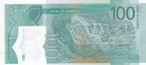 Jamaica 100 Dollars Marcus Garvey - Polymer - 2022 - Serial AA