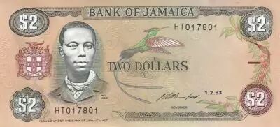 Jamaica 2 Dollars, Paul Bogle - Childrens -  1993 - Serial HT