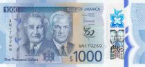 Jamaica 500 Dollars Nanny of the Maroons - Samuel Sharpe- Polymer - 2022 Serial AH
