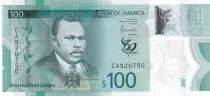 Jamaika 100 Dollars - Marcus Garvey - 01.06.2022 (2023) - Polymer - Serial CA