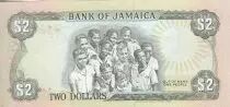 Jamaïque 2 Dollars - Paul Bogle - Ecoliers - 1993 - Série GA