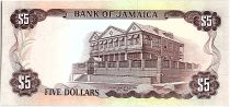 Jamaïque 5 Dollars, Norman Manley - 1978