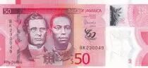 Jamaïque 50 Dollars - Paul Bogle - George Gordon - 2022 (2023)- Polymer - Série BK