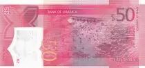 Jamaïque 50 Dollars - Paul Bogle - George Gordon - 2022 (2023)- Polymer - Série BK