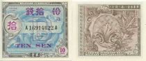 Japan 10 Sen Allied Military Currency