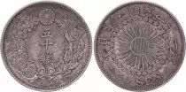 Japan 50 Sen - 1908 Mutsuhito Year 41