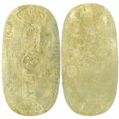 Japan Koban (1 ryo) - Gembun Koban Kin (Sado) - 1738-1878