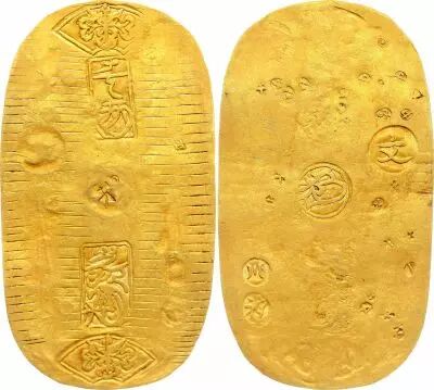 Japan Koban (1 ryo) - Genbun Kin - 1736-1818