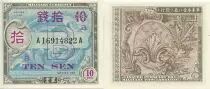 Jap&oacute;n 10 Sen Allied Military Currency