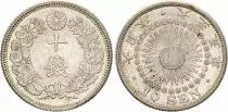 Jap&oacute;n 10 Sen Meiji Era (1907-1912) - Silver