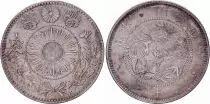 Jap�n 20 Sen Dragon - 1871 Mutsuhito Year 4 - XF