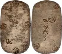 Japon 4 Momme 6 Fun - Akita (1863-1864) - Argent