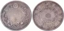Jap�n 50 Sen - 1910 Mutsuhito Year 43 - XF
