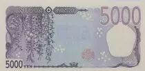 Jap&oacute;n 5000 Yen - Shotoku-taishi - Central bank - 2024 - Serial JN