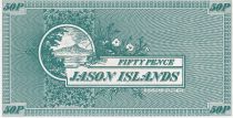 Jason Islands 50 Pence - Len Hill - 1979