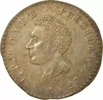 Jean Pierre Boyer - 100 Silver Centimes - Year 27