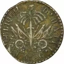 Jean Pierre Boyer - 50 Silver Centimes - Year 25