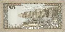 Jemen 50 Rials, Statue of Ma\'adkarib - 19 (90-97) - P.27 Aa