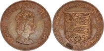 Jersey 1 Penny - Elizabeth II - 1964