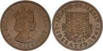 Jersey 1 Penny - Elizabeth II - Liberation of Jersey 1945 - 1954