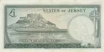 Jersey 1 Pound - Elizabeth II - Jersey - 1963 - H Series