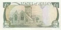 Jersey 1 Pound - Elizabeth II - Jersey - 1993 - FC Series