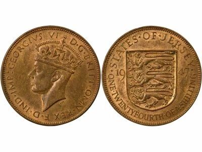 Jersey George VI - 1/24 Shilling - 1947 London