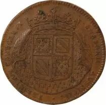 Jeton France 1 token Copper 1694