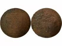 Jeton France 1 token Copper Mathurin Giraud 1665 T Nantes