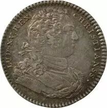 Jeton Francia 1 token Argento Louis XV 1738