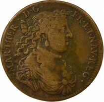 Jeton Francia 1 token Cobre Marie-Th&eacute;r&egrave;se 1668
