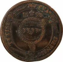 Jeton Francia 1 token Cobre Philippe II 1598