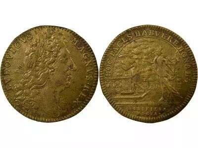 Jeton Francia 1 token Lat�n Louis XIV 1698 ?