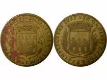 Jeton Francia 1 token Ottone Ren&eacute; de Ponctual 1657 T Nantes